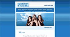 Desktop Screenshot of baysidedentalarts.com
